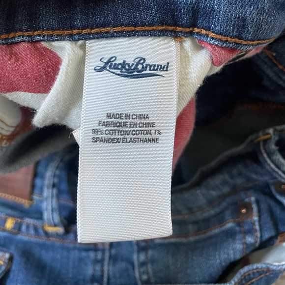 Lucky Brand Sweet 'n Crop Jeans 8/29 - Picture 8 of 8